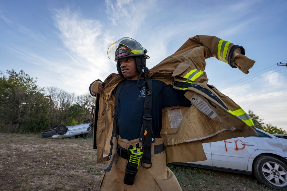 Firefighters sharpen their skills at JBSA