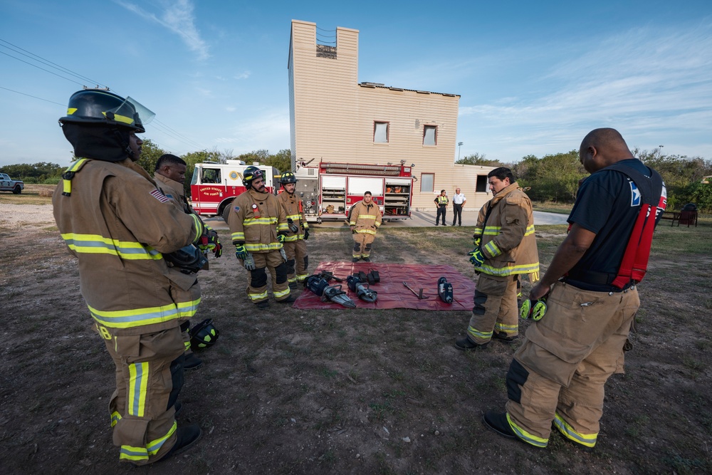 Firefighters sharpen their skills at JBSA