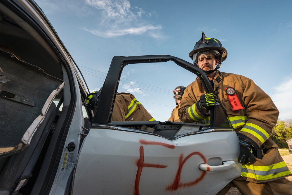 Firefighters sharpen their skills at JBSA