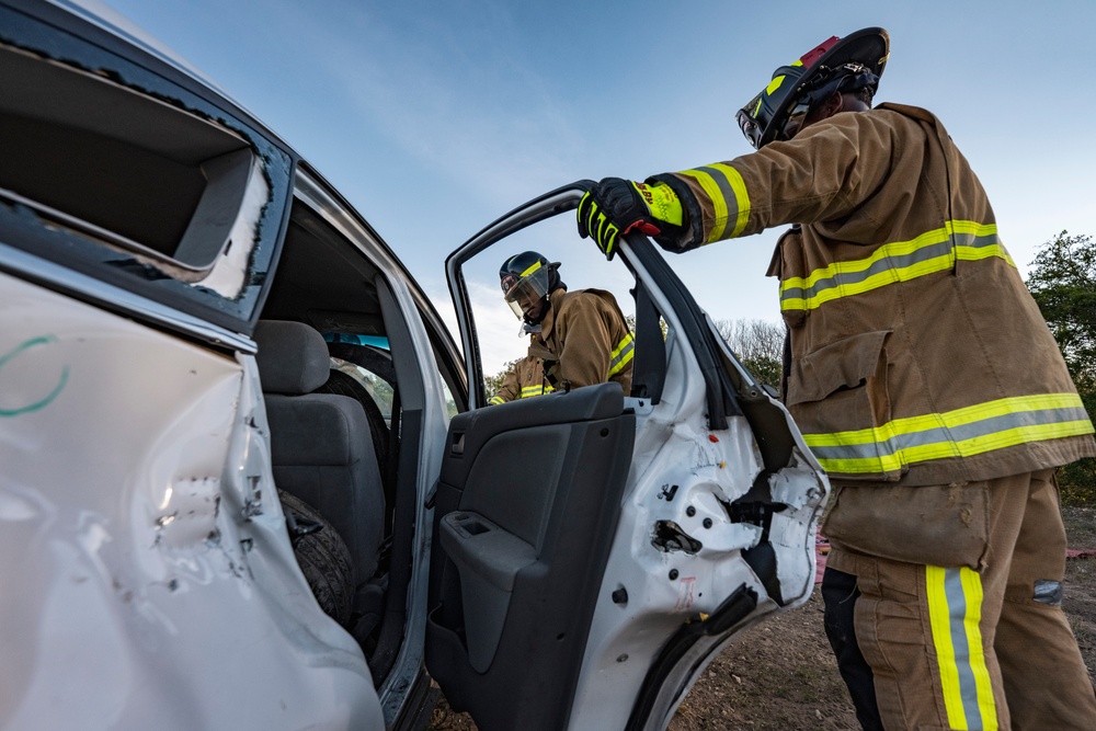 Firefighters sharpen their skills at JBSA