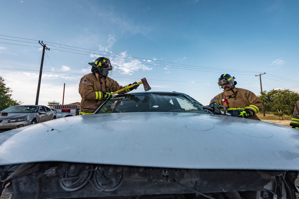 Firefighters sharpen their skills at JBSA