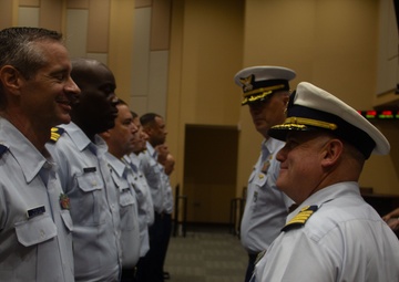 U.S. Southern Command Coast Guard reserve unit holds change of command