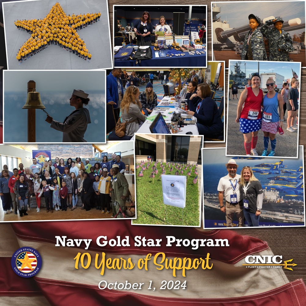 Navy Gold Star Program 10-Years of Service