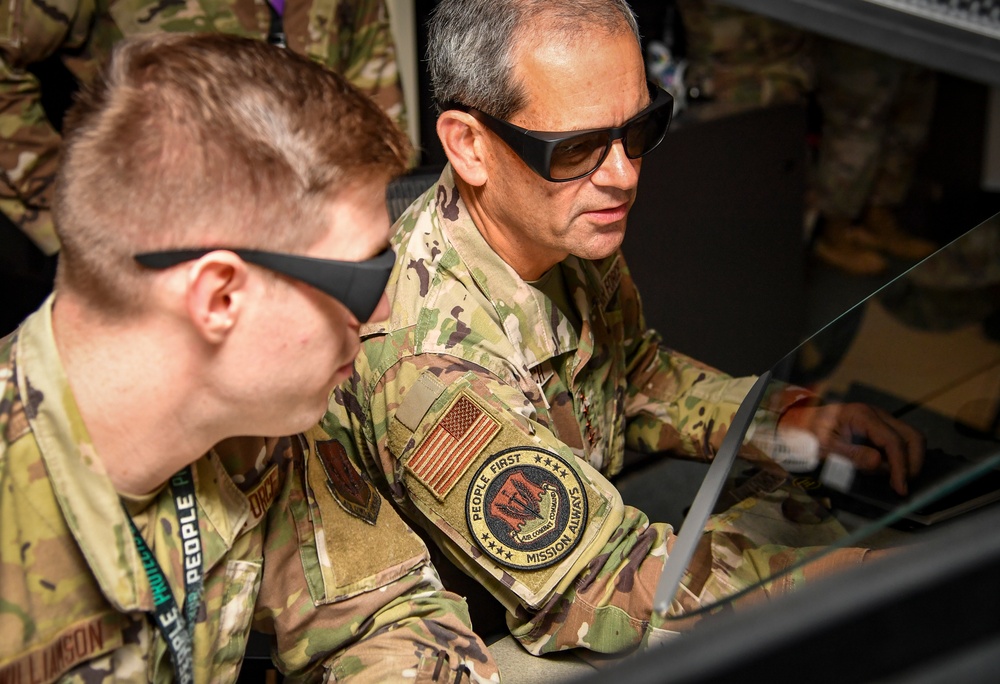 ACC Command team gets first-hand look at ISR capabilities with 363 ISRW