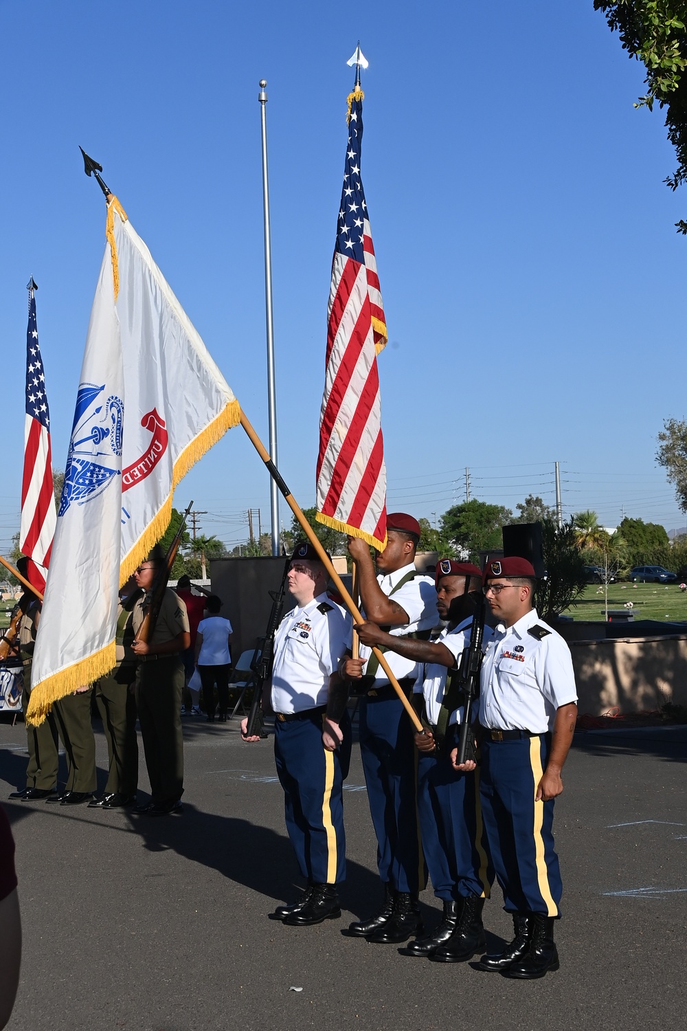 U.S. Army Yuma Proving Ground personnel honor World War II-era Bushmasters