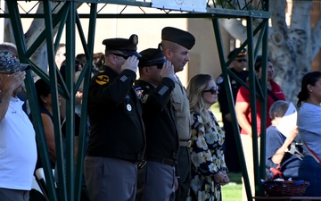 U.S. Army Yuma Proving Ground personnel honor World War II-era Bushmasters