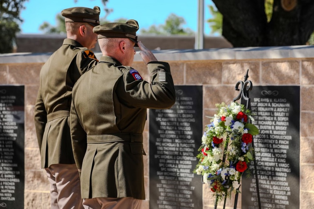 13th Armored Corps Sustainment Command, III Armored Corps, rededicates their memorial pavilion, Fort Cavazos, Texas, Sept. 20, 2024