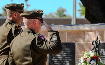 13th Armored Corps Sustainment Command, III Armored Corps, rededicates their memorial pavilion, Fort Cavazos, Texas, Sept. 20, 2024