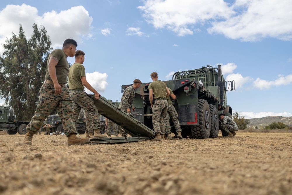 Truck Co. Marines compete in motor transportation field meet