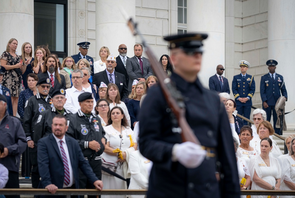 CJCS Observes Changing of the Guard