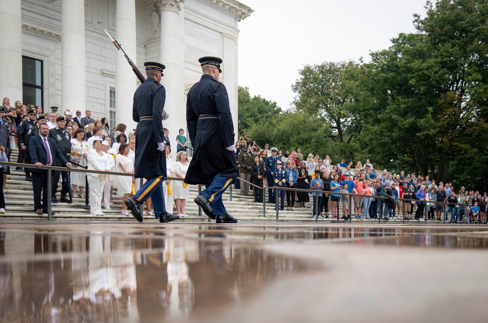 CJCS Observes Changing of the Guard