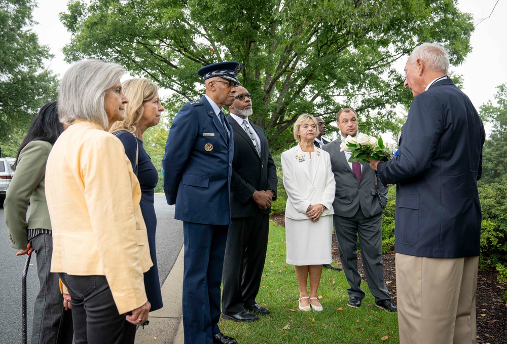 CJCS Participates in Rose Laying Ceremony