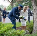 CJCS Participates in Rose Laying Ceremony