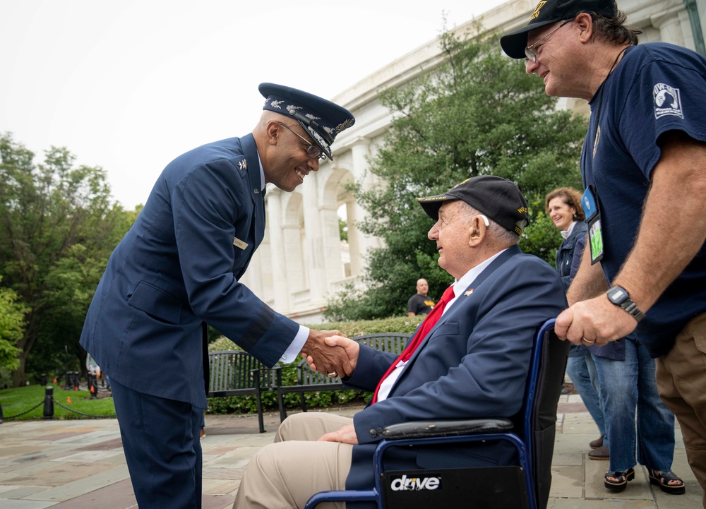 CJCS Speaks with Veterans