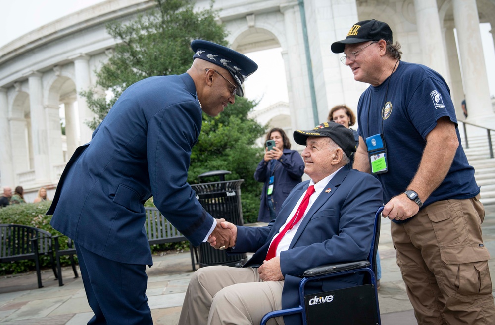 CJCS Speaks with Veterans