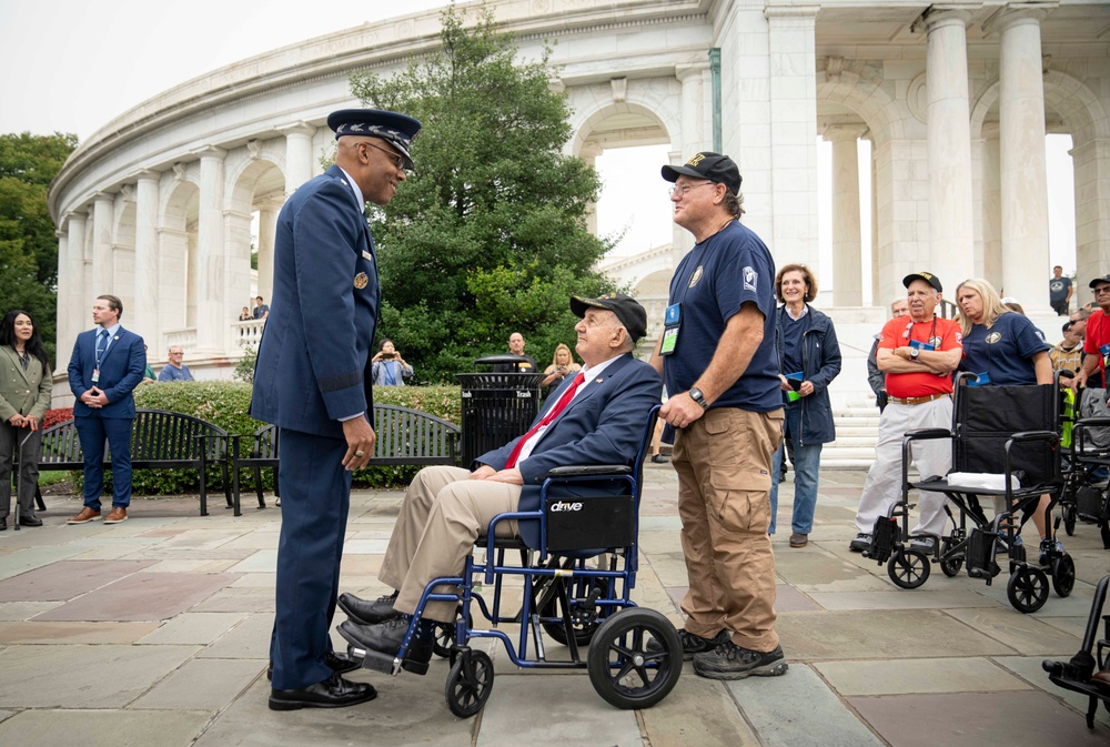 CJCS Speaks with Veterans