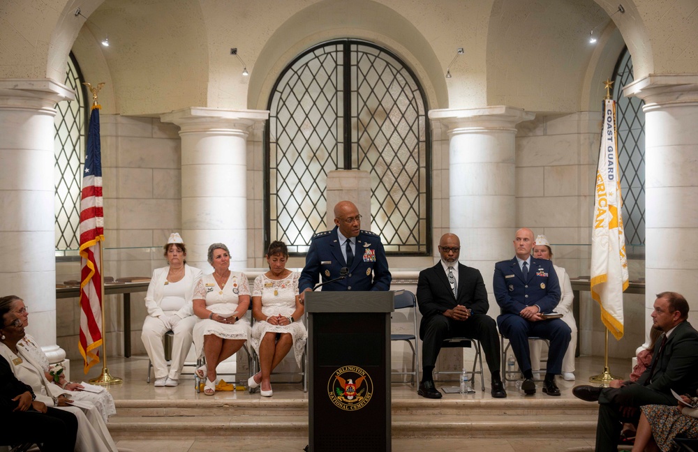 CJCS Participates in Gold Star Mothers Day Ceremony