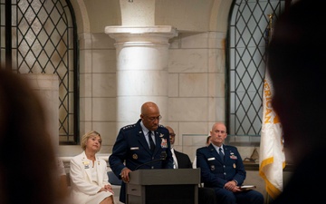 CJCS Participates in Gold Star Mothers Day Ceremony