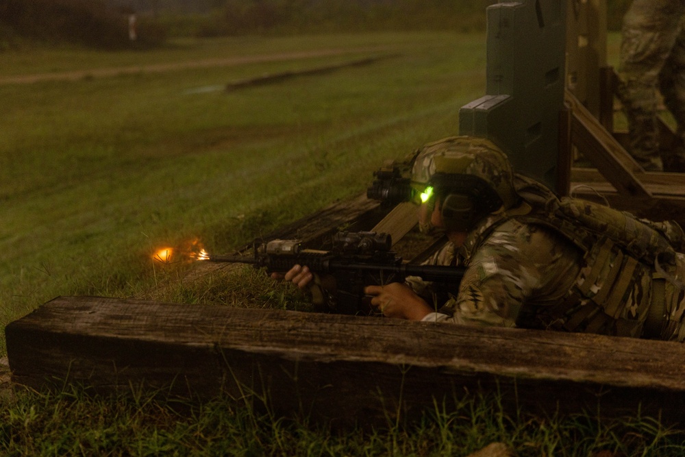 5th SFG Tactical Night Time Shooting Assessment