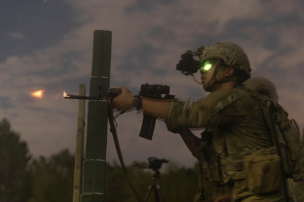 5th SFG Tactical Night Time Shooting Assessment