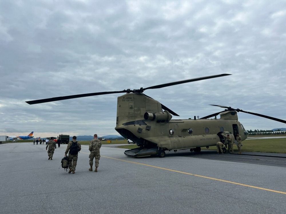 U.S. Army Support Hurricane Helene Response