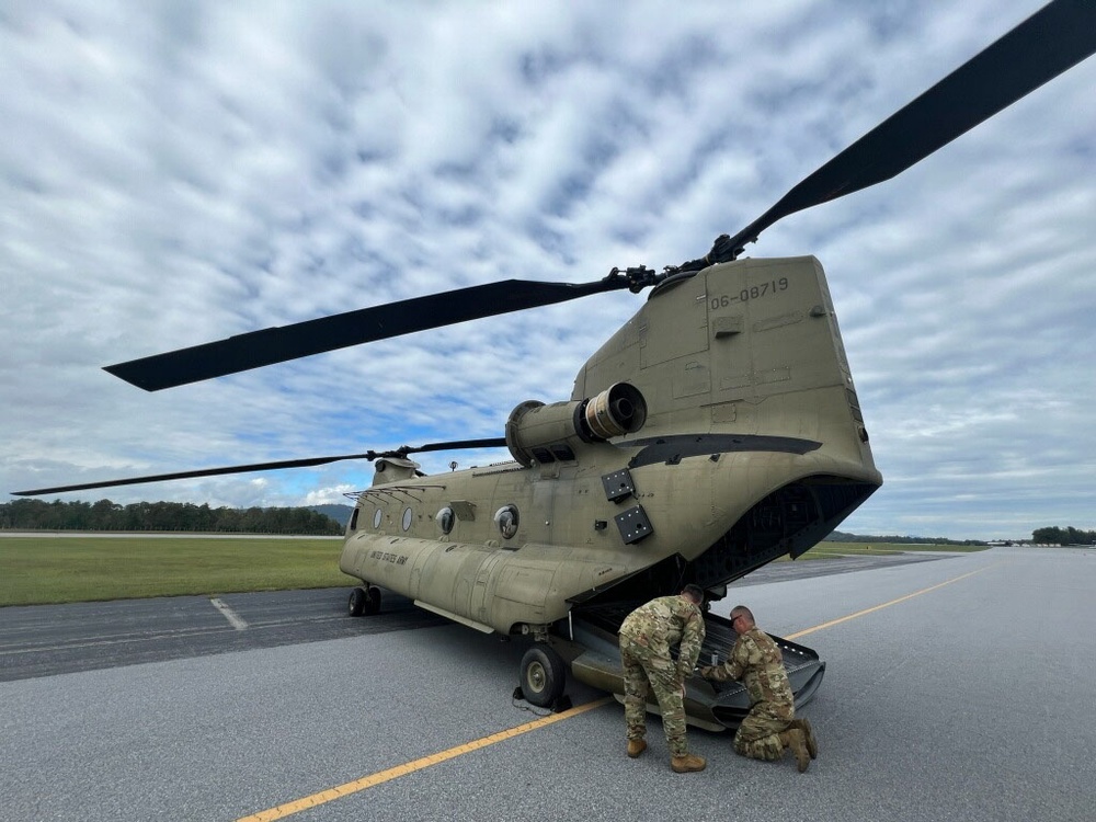 U.S. Army Support Hurricane Helene Response