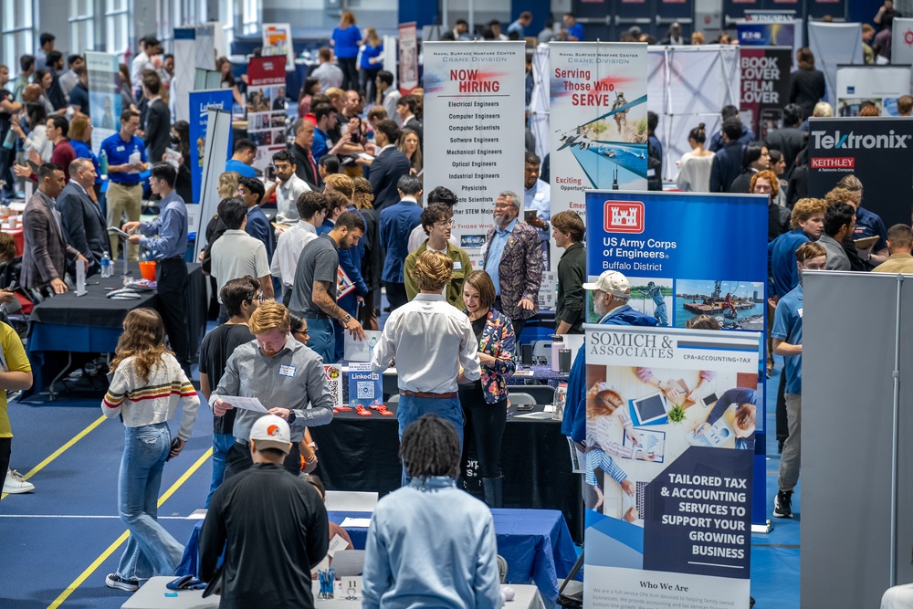 Buffalo District attends the Case Western Reserve University Fall 2024 Career Fair