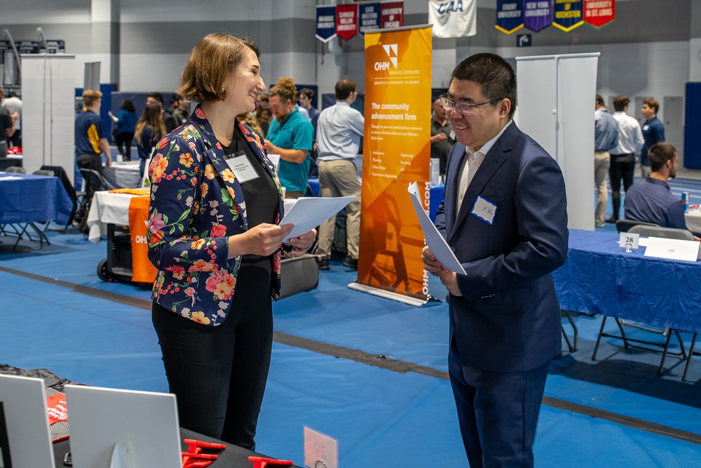 Buffalo District attends the Case Western Reserve University Fall 2024 Career Fair