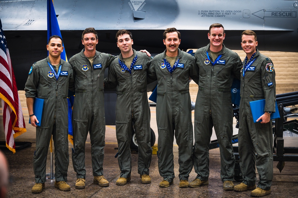 309th FS graduates final F-16 pilot class