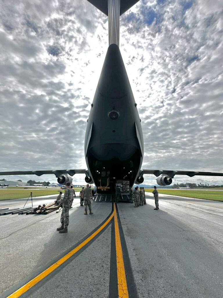 U.S. Army Support Hurricane Helene Response