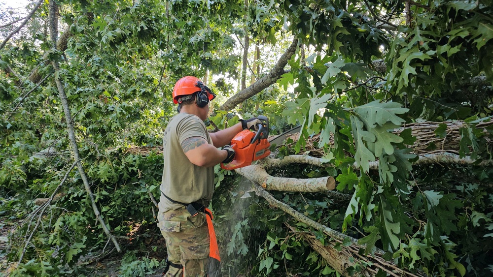 Debris Clearing after Helene