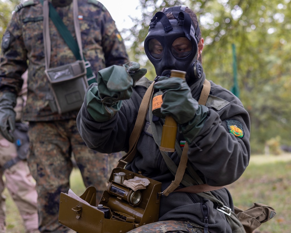 U.S. Army and Bulgarian Armed Forces CBRN Units Strengthen Readiness Through Joint Training