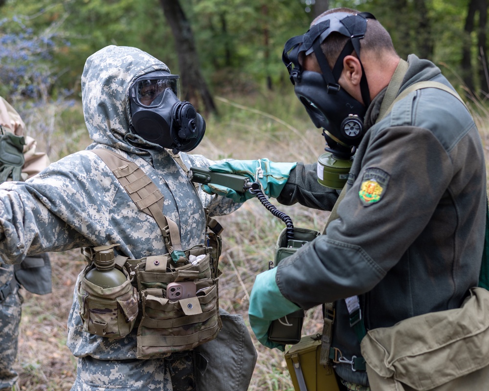 U.S. Army and Bulgarian Armed Forces CBRN Units Strengthen Readiness Through Joint Training