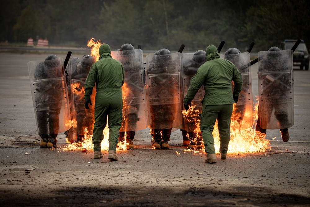 KFOR 34 RC-E FIRE PHOBIA TRAINING IN HOHENFELS, GERMANY