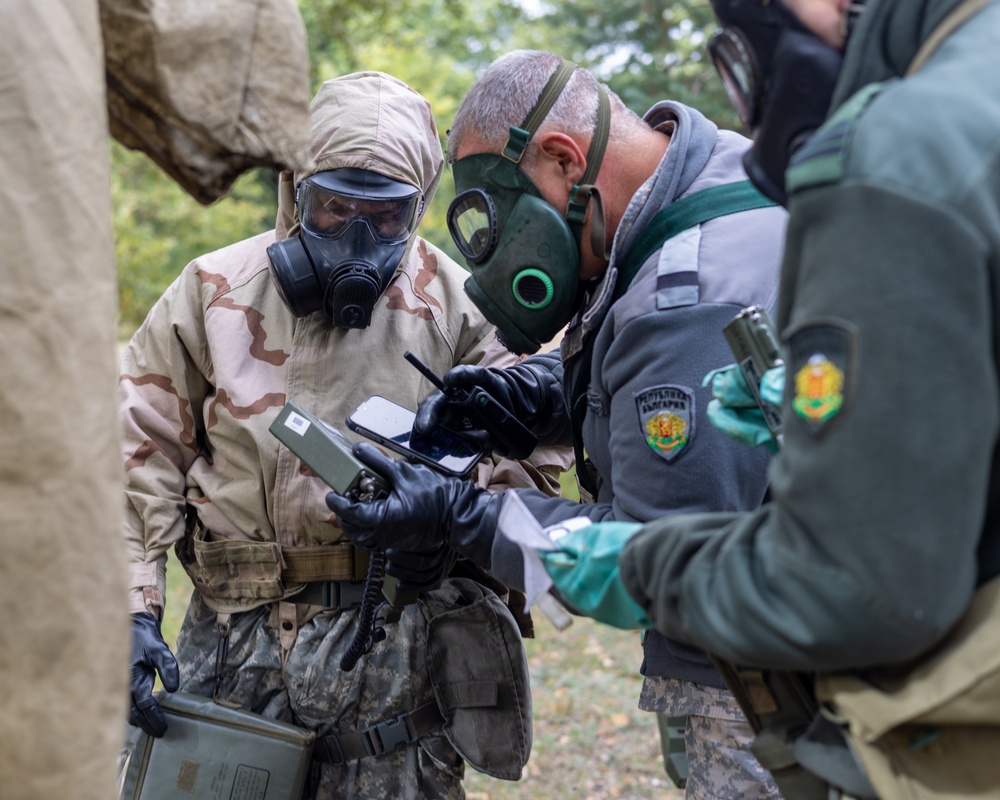 U.S. Army and Bulgarian Armed Forces CBRN Units Strengthen Readiness Through Joint Training