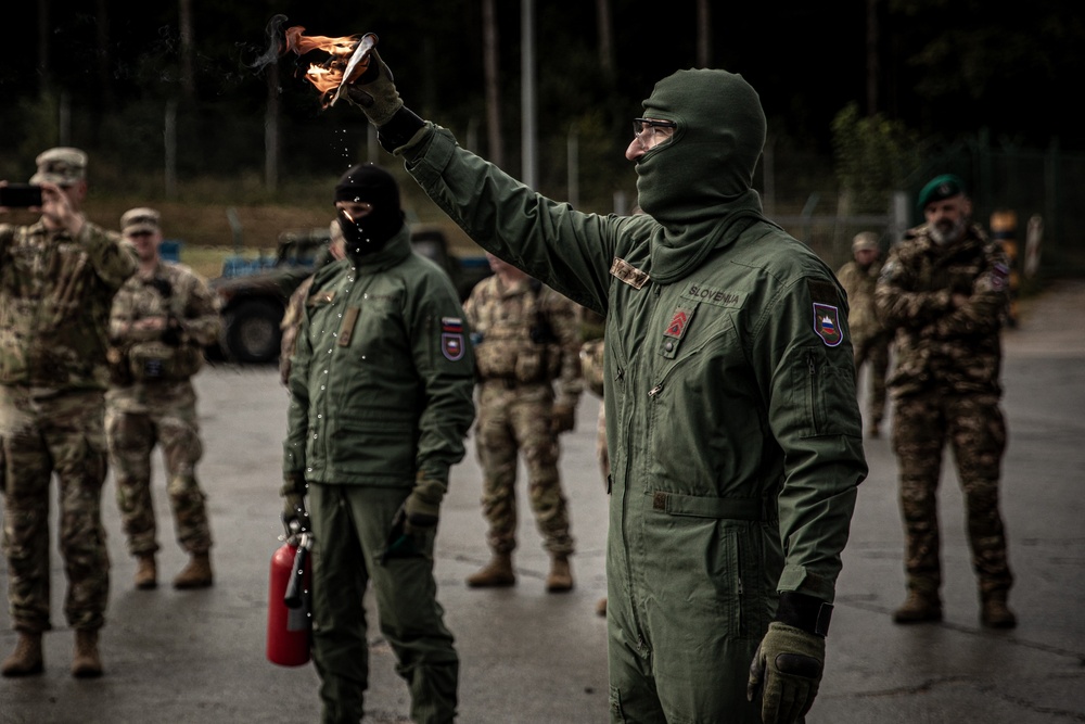 KFOR 34 RC-E FIRE PHOBIA TRAINING IN HOHENFELS, GERMANY