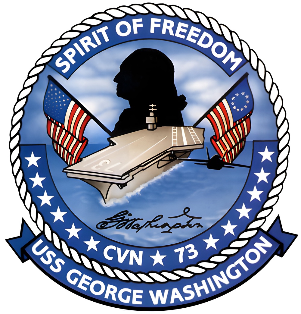 USS George Washington, CVN-73, Logo Seal Patch