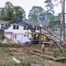 Clearing Trees on Fort Eisenhower post Helene