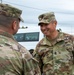 SAG-U Command Sgt. Maj. Morgan meets with Independence soldiers