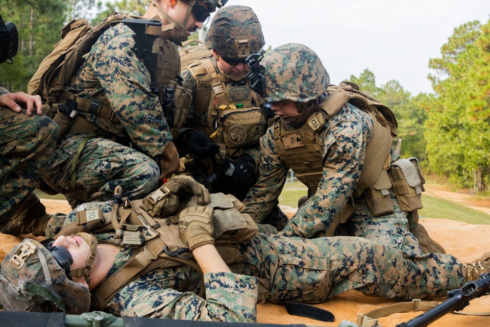 MWSS-273 conducts casualty evacuation drills