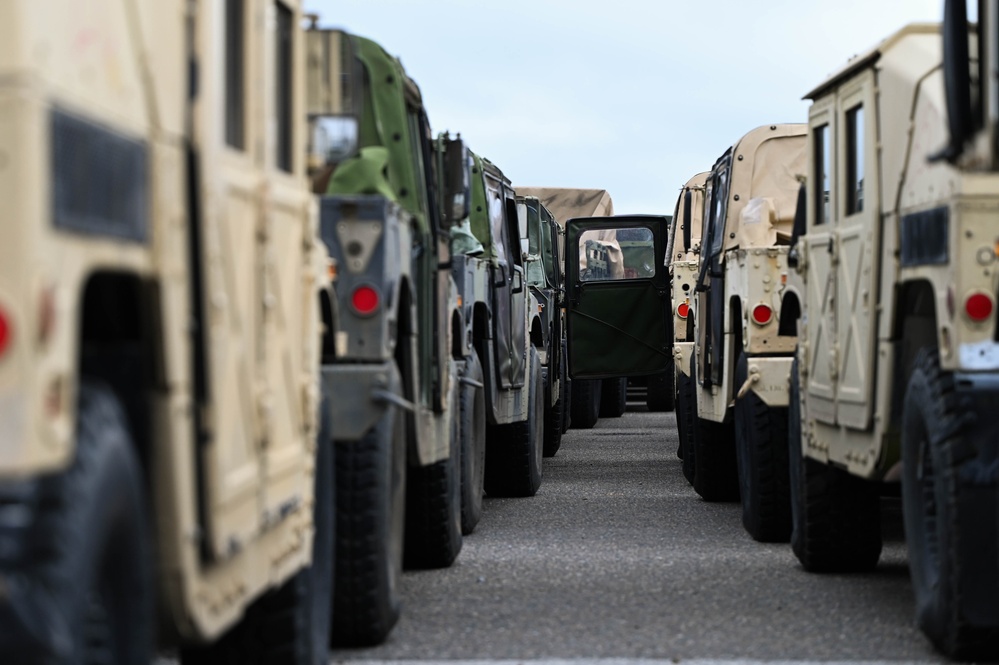 JB Charleston loads military equipment on ARC vessel