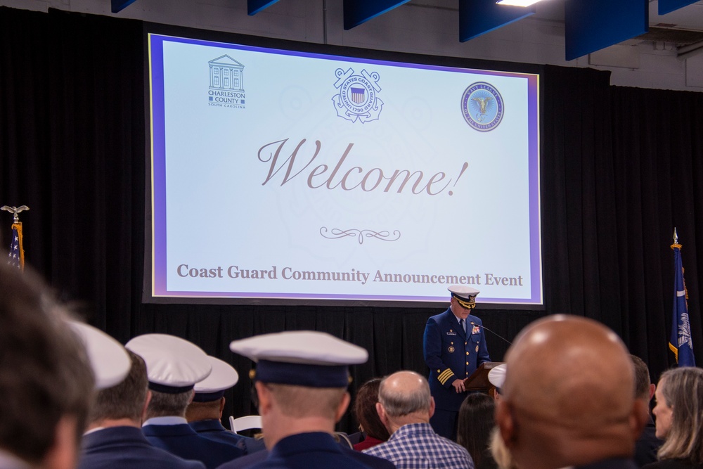 Charleston Community Coast Guard City Ceremony