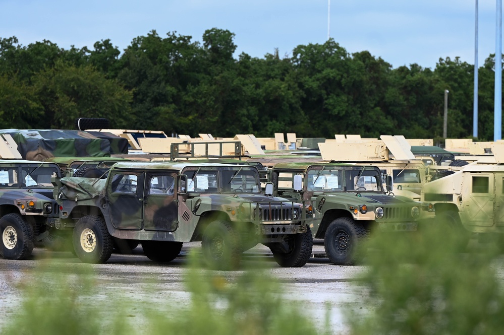 JB Charleston loads military equipment on ARC vessel