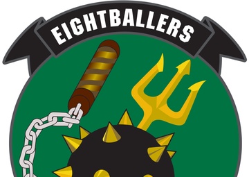 HSC-8, Eightballers, Logo Seal Patch