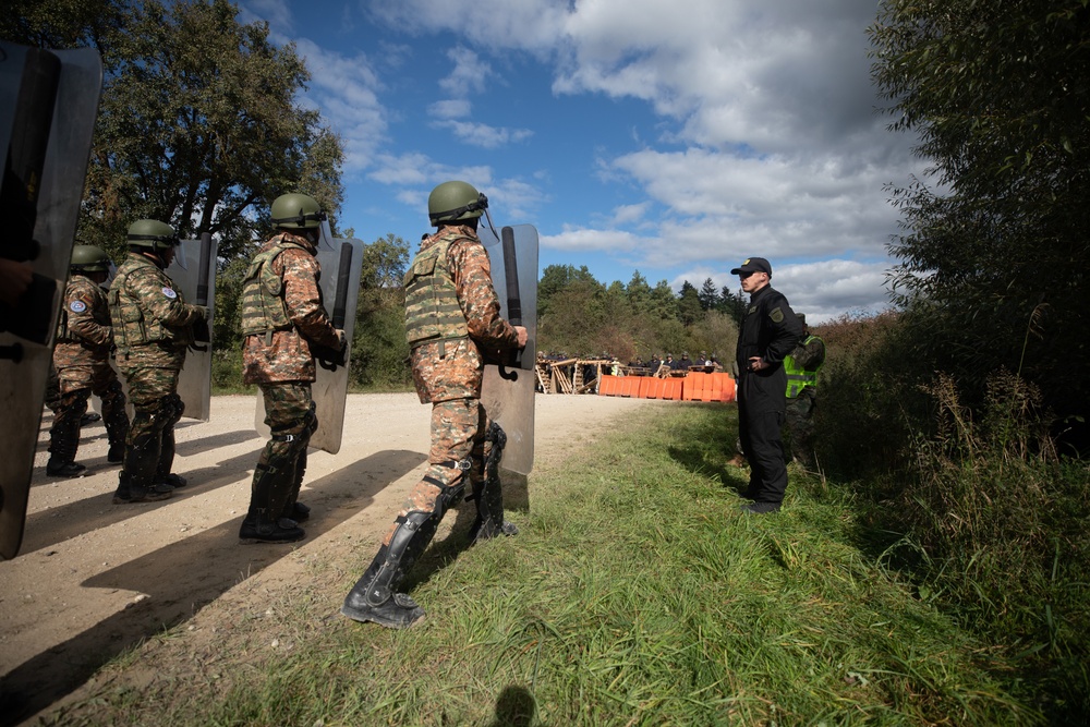 KFOR 34 conducts FOM-D training in preparation for NATO-led peacekeeping mission