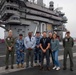 USS Carl Vinson (CVN 70) hosts a tour for members of the Royal Australian Air Force