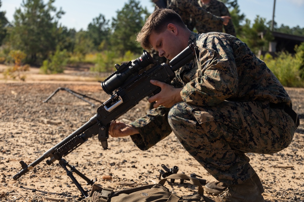 MWSS-273 conducts machine gun range