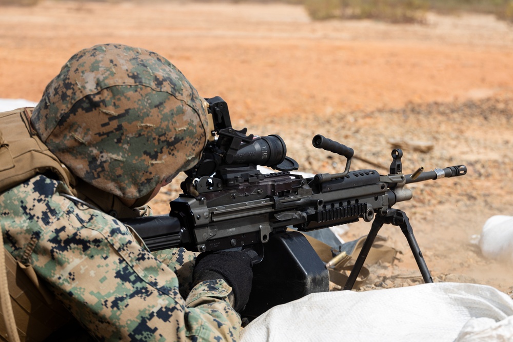 MWSS-273 conducts machine gun range