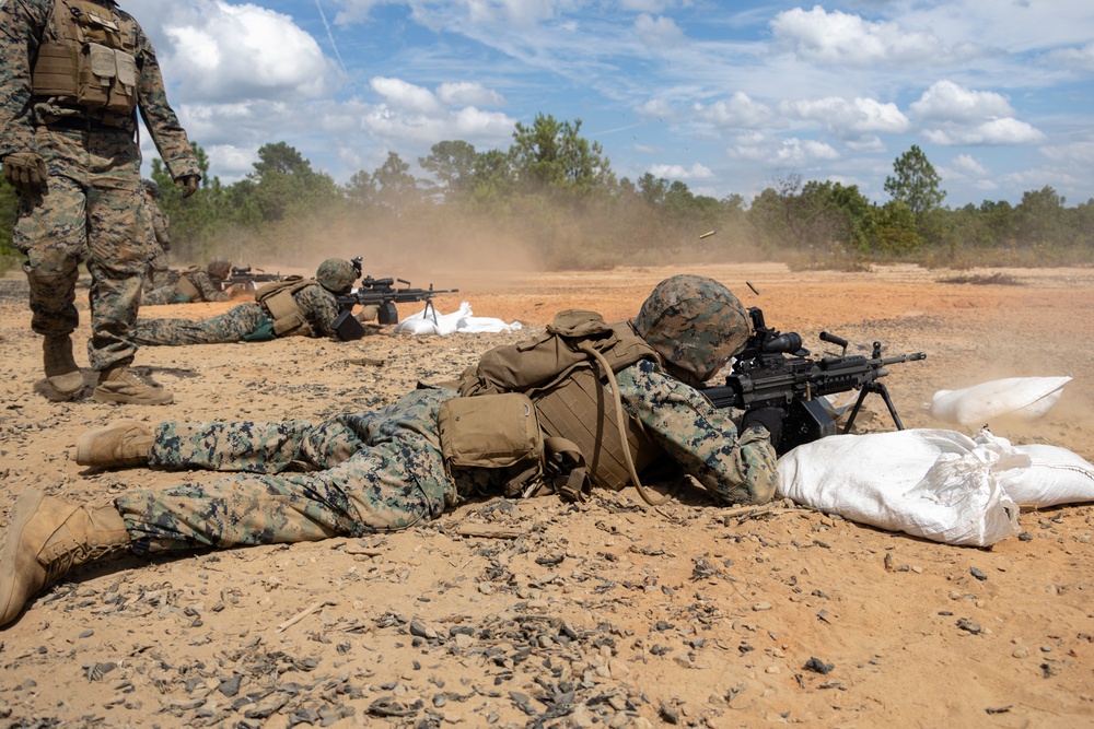 MWSS-273 conducts machine gun range