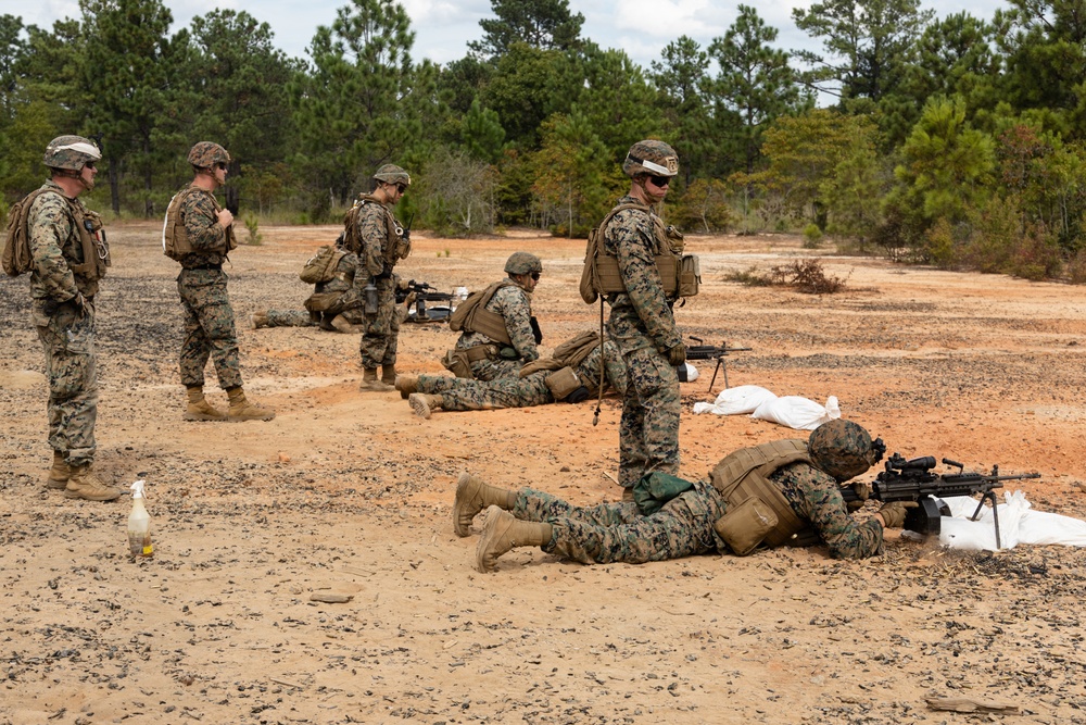 MWSS-273 conducts machine gun range